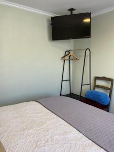 TV a/nebo společenská místnost v ubytování La Playita Lodge