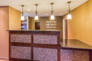 The lobby or reception area at MainStay Suites Grand Island