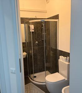 Koupelna v ubytování B&B Porta Aperta