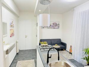 Posezení v ubytování B&B Porta Aperta