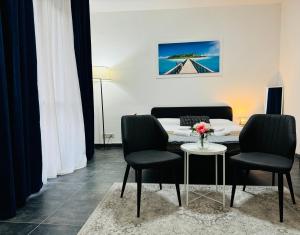 Posezení v ubytování B&B Porta Aperta