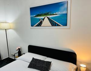 Postel nebo postele na pokoji v ubytování B&B Porta Aperta