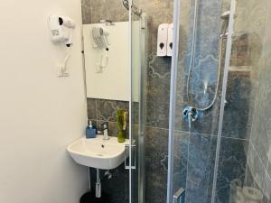 Koupelna v ubytování B&B Porta Aperta