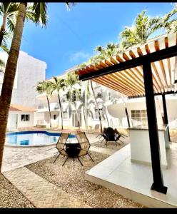 Πισίνα στο ή κοντά στο Central in Punta Cana Beach Life RD