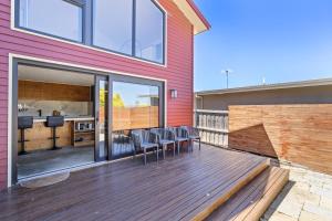 Balkón nebo terasa v ubytování North Hobart cozy house No party