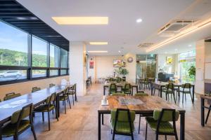 Restaurace v ubytování Jeju M Resort