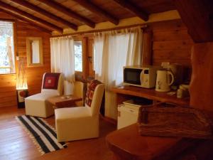 Posezení v ubytování Patagonia Playa Suites