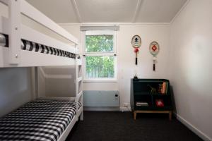 Ένα ή περισσότερα κρεβάτια σε δωμάτιο στο Gunuma Shack