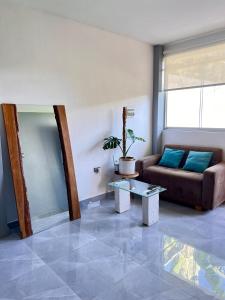 Et opholdsområde på Amazon house