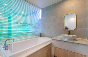 Koupelna v ubytování Gwangalli Hotel primavera in Busan