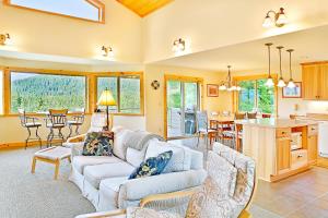 Posezení v ubytování Kahler Hideaway