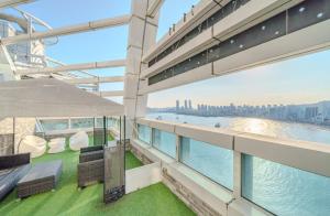 Balkón nebo terasa v ubytování Gwangalli Hotel primavera in Busan