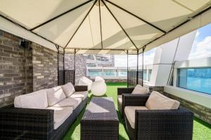 Posezení v ubytování Gwangalli Hotel primavera in Busan