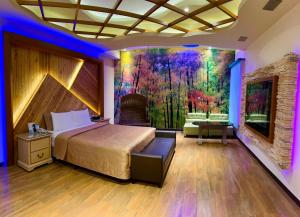 Katil atau katil-katil dalam bilik di Wei Feng Exquisite Motel Pintung Branch