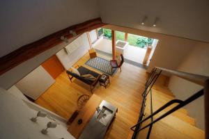 Χώρος καθιστικού στο RYOKAN KURASHIKI Residence