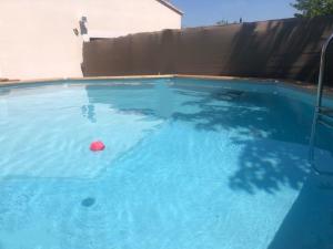 Bazén v ubytování Gîte en Provence entre Pernes les fontaines et St Didier proche l'isle sur sorgues face Mont Ventoux Villa avec piscine nebo v jeho okolí