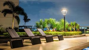 Bazén v ubytování R&F Princess Cove Seine Region by FUJU with Seaview at JB City Centre#Adjacent to Singapore#5 mins walk to ClQ#Free Parking#中英文房东 nebo v jeho okolí