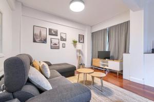 Posezení v ubytování Vt recién renovada en Zabalburu