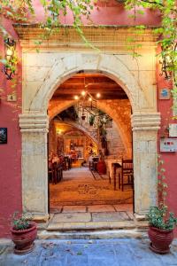 Reštaurácia alebo iné gastronomické zariadenie v ubytovaní Veneto Boutique Hotel