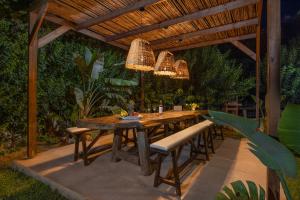 A garden outside Luxury Mansion Rhodes
