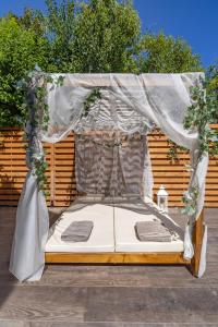 A patio or other outdoor area at Luxury Mansion Rhodes