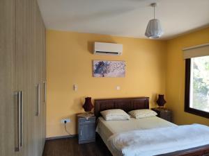 Postel nebo postele na pokoji v ubytování Roses Villa