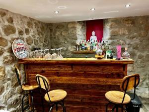 Nápoje v ubytování Chambre d'Hôtes La Grange des Ecrins