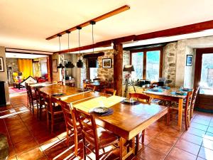 Posezení v ubytování Chambre d'Hôtes La Grange des Ecrins