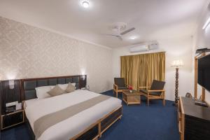 Postel nebo postele na pokoji v ubytování Echor Kashmir Holidays Resort Srinagar