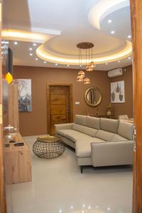 Posezení v ubytování Appartements meublés mpita
