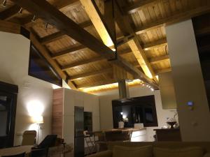 Posezení v ubytování El Chiscón de la Hoya