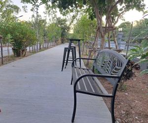 โรงแรม เดอะกรีนนิช รีสอร์ท外面的花园