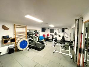 Fitness centrum a/nebo fitness zařízení v ubytování Naturhotel Reissenlehen