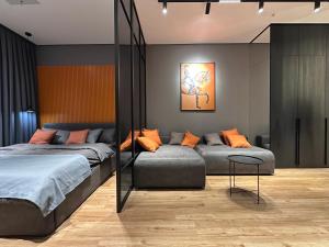 Postel nebo postele na pokoji v ubytování Nest one 268