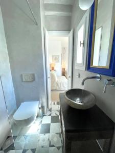 Koupelna v ubytování Villa Vanita Agios Ioannis Mykonos