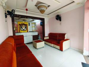 Χώρος καθιστικού στο Dhanas Residency Pondicherry