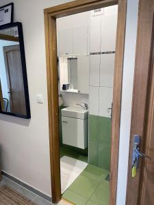 Koupelna v ubytování KLARA Living Apartment, old town house, SEA VIEW