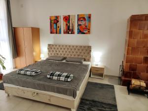 Postel nebo postele na pokoji v ubytování Apartman Opačić 1