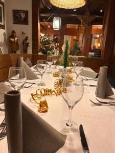 Restaurace v ubytování Landgasthof Hirschen