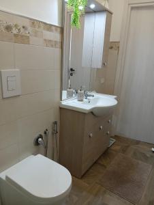 Koupelna v ubytování B&B da Giusy