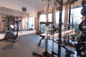Fitness centrum a/nebo fitness zařízení v ubytování Holiday Home in Damp by Baltic Sea Beach