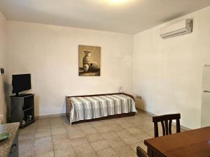 Μια τηλεόραση ή/και κέντρο ψυχαγωγίας στο Matteo's Apartments