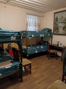 Voodi või voodid majutusasutuse Hostel JK toas