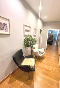 Posezení v ubytování Luxury Central Apartment