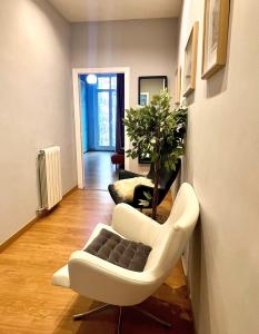 Posezení v ubytování Luxury Central Apartment