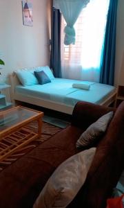 Postel nebo postele na pokoji v ubytování Mtwapa june apartment 3