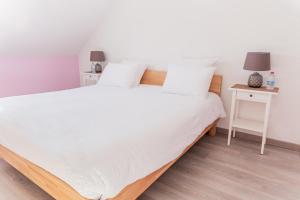Postel nebo postele na pokoji v ubytování Le Cissereau - Chambres et table d'hôtes