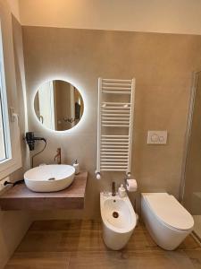 Koupelna v ubytování Le Terricate B&B