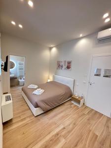 Postel nebo postele na pokoji v ubytování Le Terricate B&B