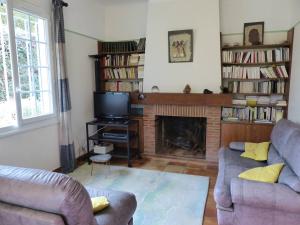 Część wypoczynkowa w obiekcie Villa LA TEIGNOUSE entre lac et océan terrasse et jardinet pour 6 personnes